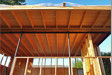 SH Studio Roof Decking Ceiling
